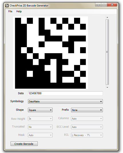 Driver license barcode software